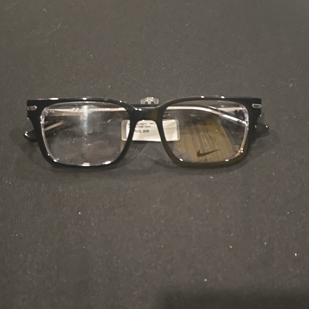 Chic Black Square Eyeglasses